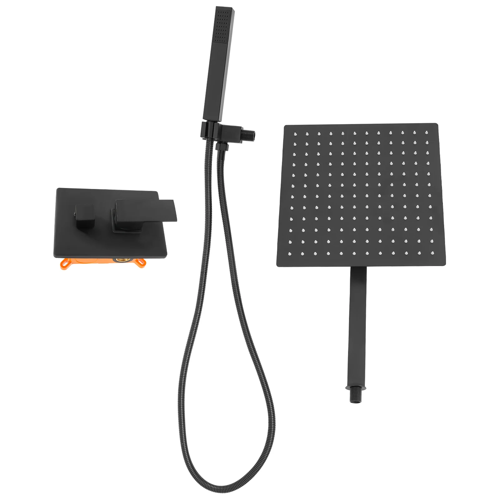 Douche à main renforcée avec plaque acier inoxydable – Image 4
