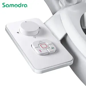 Douchette bidet non électrique double jet rétractable