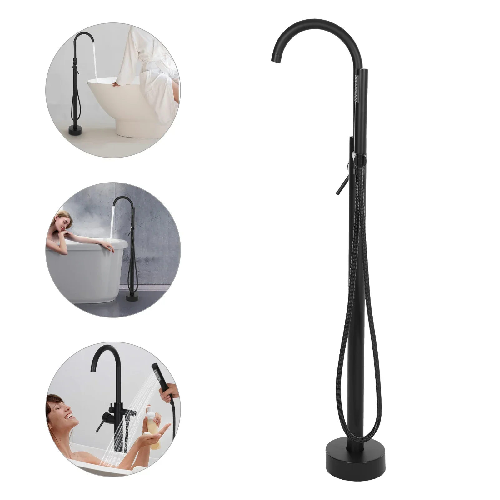 Mitigeur thermostatique sur pied pour douche et baignoire – Image 4