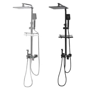 Colonne de douche intelligente avec écran numérique LED
