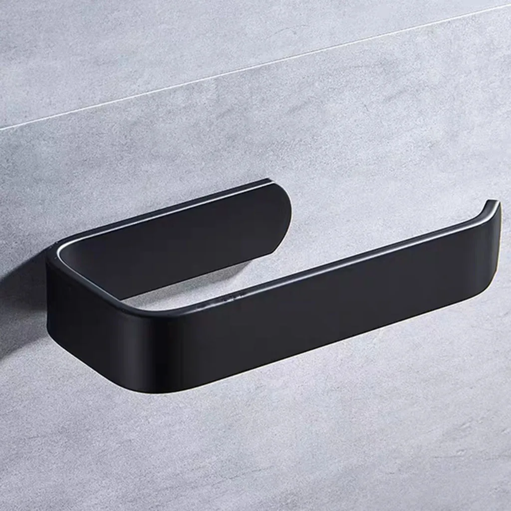 Porte-serviettes adhésif sans perçage pour salle de bain – Image 3