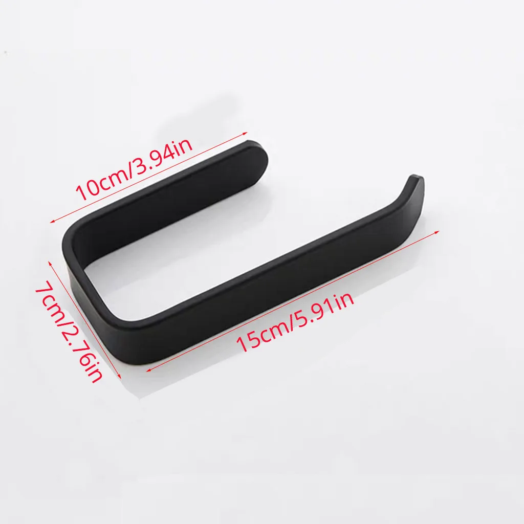 Porte-serviettes adhésif sans perçage pour salle de bain – Image 4