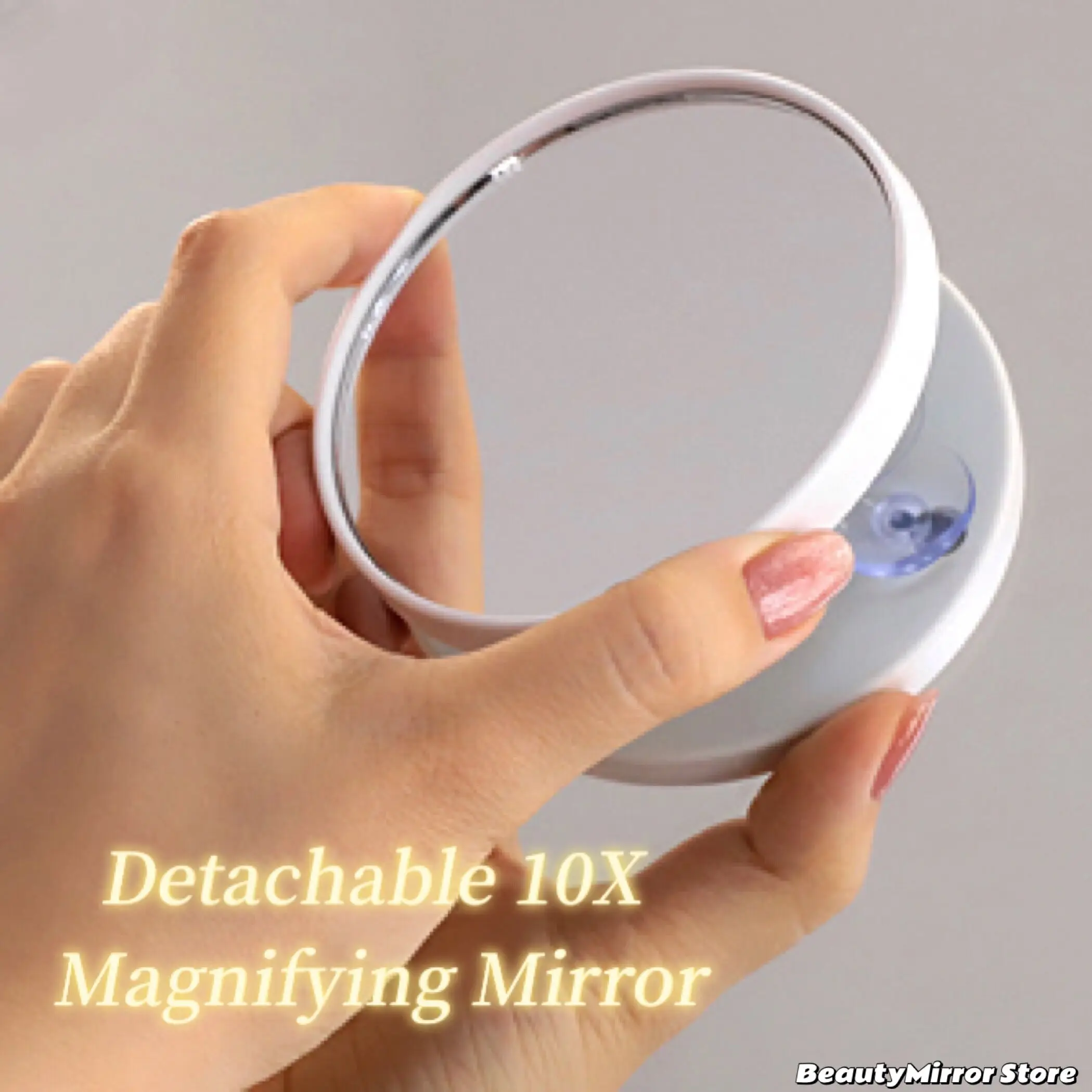 Miroir de maquillage grossissant 10X pour un maquillage de précision