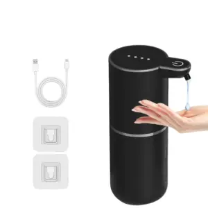 Distributeur de savon électrique rechargeable 380 ml automatique