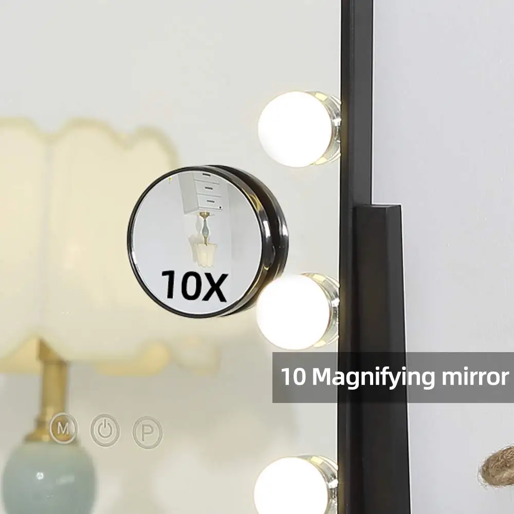 Miroir de maquillage grossissant 10X pour un maquillage de précision – Image 2