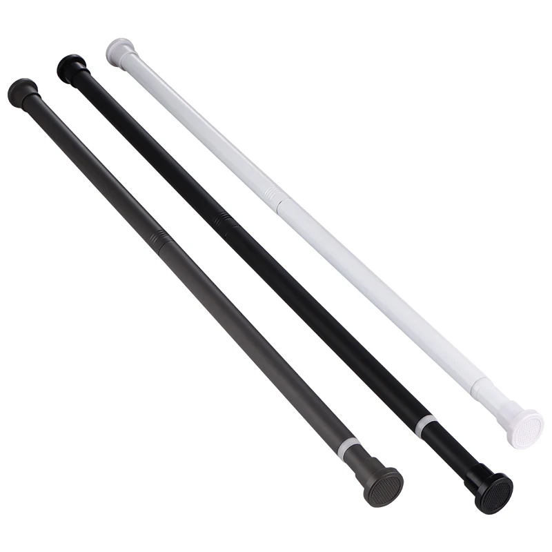 Tige de rideau de douche réglable en acier inoxydable – Image 2