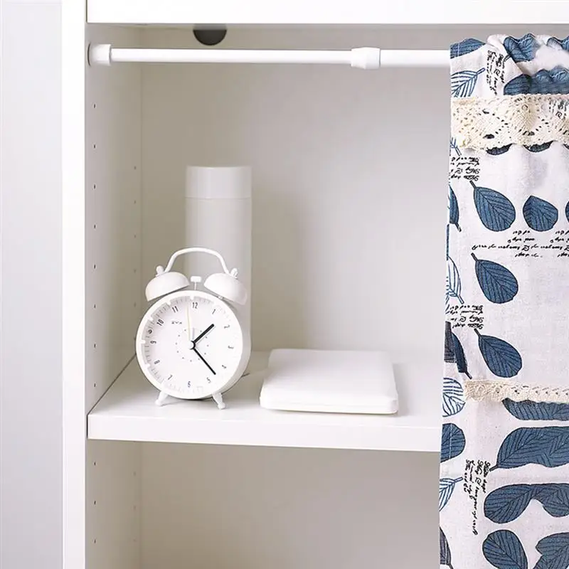 Tige à rideau en métal réglable 30-110 cm extensible sans perçage – Image 4
