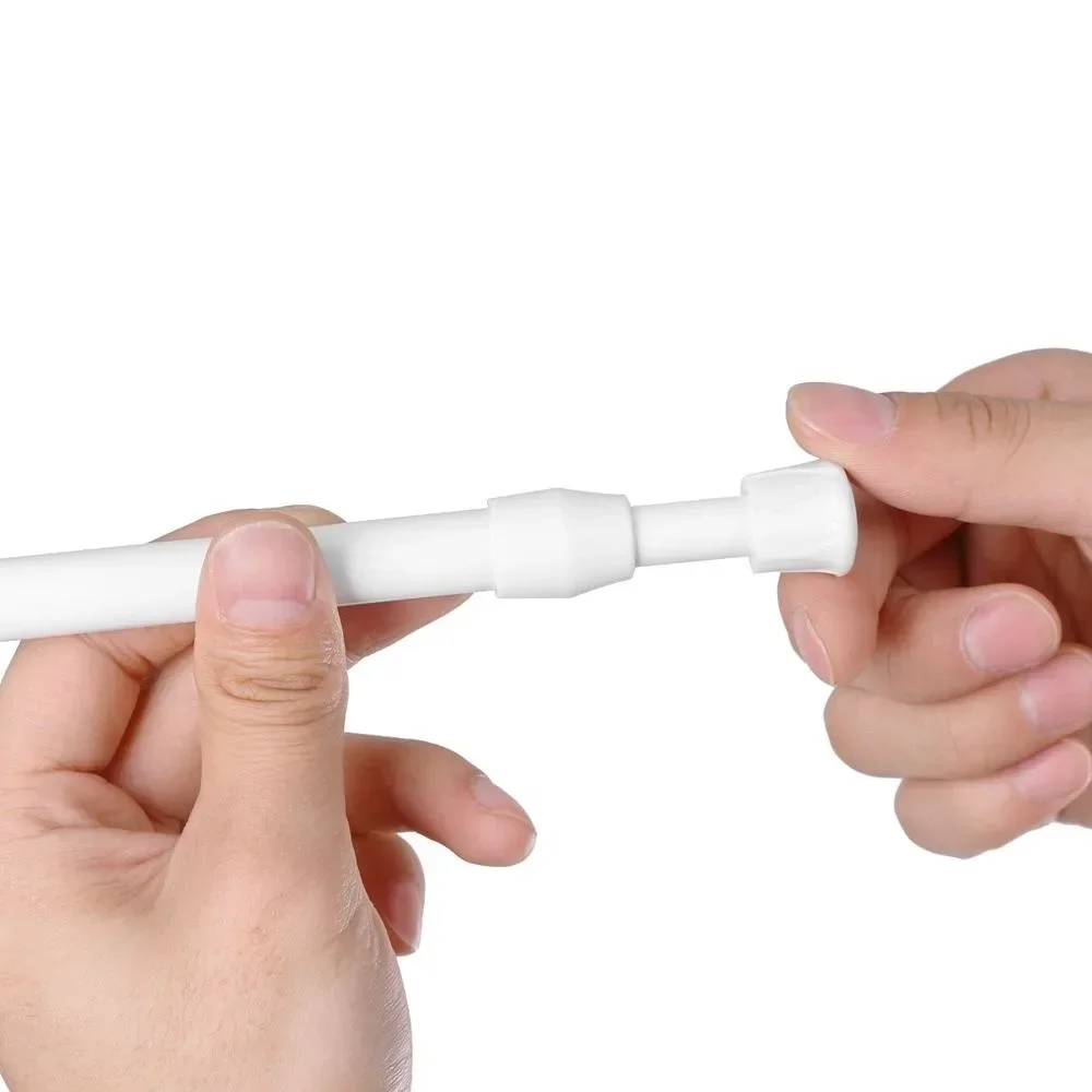 Bâton extensible à ressort polyvalent pour rideau – Image 4